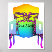 Schauen Sie, lesen Sie ein Buchposter Poster (Vorne)