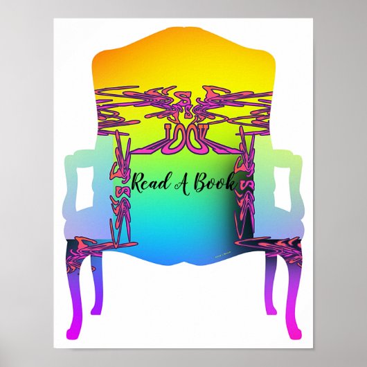 Schauen Sie, lesen Sie ein Buchposter Poster (Vorne)