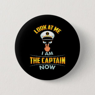 Schauen Sie mich an, ich bin der Kapitän jetzt Cap Button