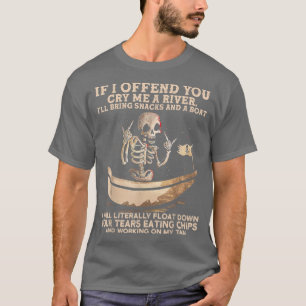 Schauen Sie mich Skeletor sagen Halloween Grafik T-Shirt