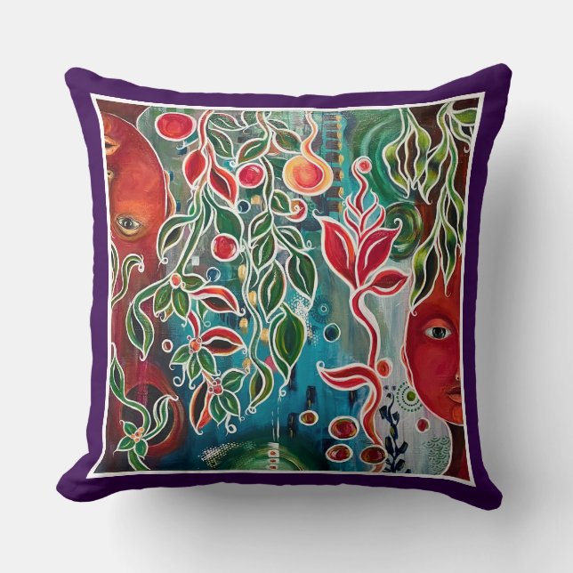 Schauen Sie nach zwei Kissen (Vorderseite)