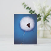 Schauen Sie nicht nach unten Postkarte (Stehend Vorderseite)