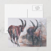 Schauen Sie nicht nach unten Postkarte (Vorne/Hinten)