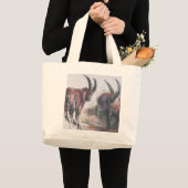 Schauen Sie nicht unten Jumbo Stoffbeutel (Vorderseite (Produkt))