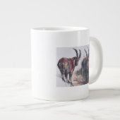 Schauen Sie nicht unten Jumbo-Tasse (Vorderseite Rechts)