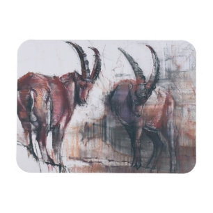 Schauen Sie nicht unten Magnet