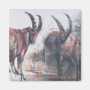 Schauen Sie nicht unten Magnet