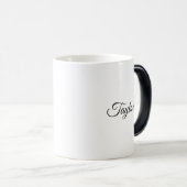 Schauen Sie nicht zurück | Du gehst nicht so. Verwandlungstasse (VorderseiteRechts)