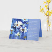 Schauen Sie nicht zurück, Molkereien Karte (Gelbe Blume)