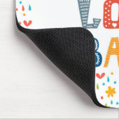 Schauen Sie nie zurück Mousepad (Ecke)
