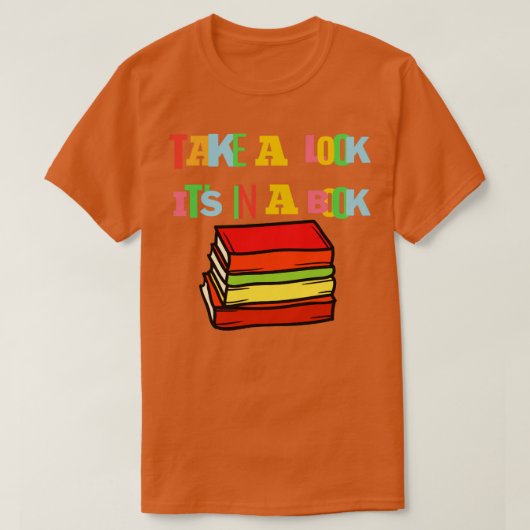 Schauen Sie sich das Buch an T-Shirt (Design vorne)