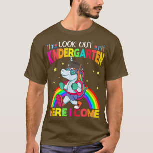 Schauen Sie sich den Kindergarten an, hier komme i T-Shirt