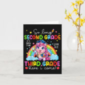 Schauen Sie sich die dritte Klasse an, hier komme  Karte (Gelbe Blume)