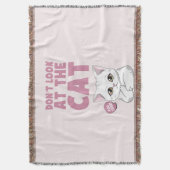 Schauen Sie sich die Katze nicht an - die sonnige  Decke (Vorderseite Vertikal)