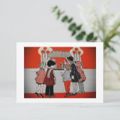 Schauen Sie sich die Wanger-Szene an Einladung (Stehend Vorderseite)