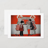 Schauen Sie sich die Wanger-Szene an Einladung (Vorne/Hinten)