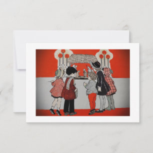 Schauen Sie sich die Wanger-Szene an Einladung