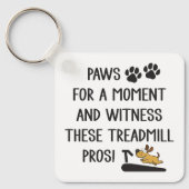 Schauen Sie sich diese Treadmill Pros an Schlüsselanhänger (Vorderseite)