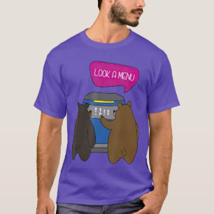 Schauen Sie sich ein Camping aus einem feinen Bär T-Shirt
