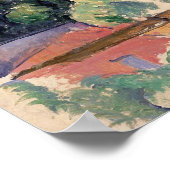 Schauen Sie sich Gardanne an - Paul Cezanne - c188 Poster (Ecke)