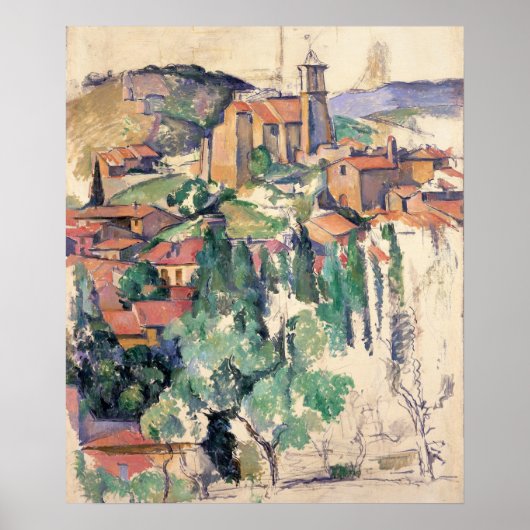 Schauen Sie sich Gardanne an - Paul Cezanne - c188 Poster (Vorne)