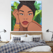 Schauen Sie sich ihr Glow an Leinwanddruck (Insitu (Schlafzimmer))