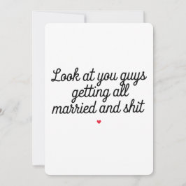 Schauen Sie sich Ihre Typ an und werden Sie Verhei Feiertagskarte