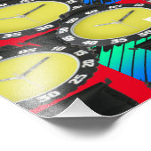 Schauen Sie sich Ihre Zungengrafik an Fotodruck (Ecke)