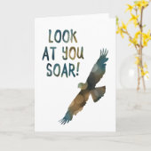 Schauen Sie sich Ihren Schwung an Karte (Gelbe Blume)