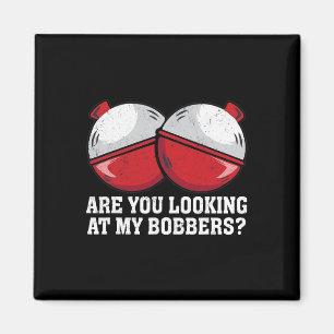 Schauen Sie sich meine Bobbers an, die T-Shirts fi Magnet