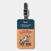 Schauen Sie sich meine Katze im Hut an Gepäckanhänger (Vorderseite vertikal)