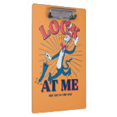 Schauen Sie sich meine Katze im Hut an Klemmbrett (Rechts)