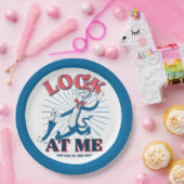 Schauen Sie sich meine Katze im Hut an Pappteller (Party)