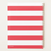 Schauen Sie sich meine Katze im Hut an Planer (Rückseite)