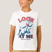 Schauen Sie sich meine Katze im Hut an T-Shirt (Vorderseite)