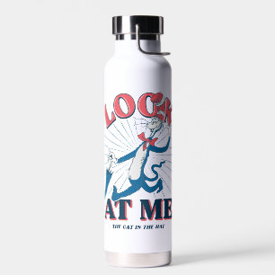 Schauen Sie sich meine Katze im Hut an Trinkflasche