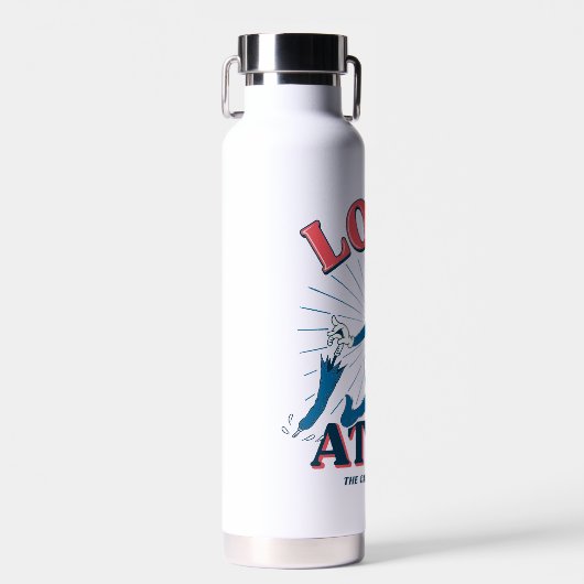 Schauen Sie sich meine Katze im Hut an Trinkflasche (Vorne)