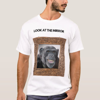 Schauen Sie sich Mirror Funny Meme T - Shirt an