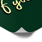 Schauen Sie sich um. Ein ASL-Poster. Poster (Ecke)