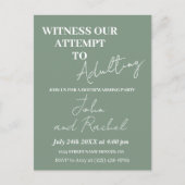 Schauen Sie sich unseren Versuch an, das Party der Postkarte (Vorderseite)