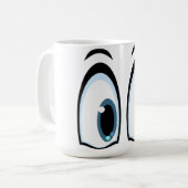 schauen Sie @ Sie Kaffeetasse (Vorderseite Links)