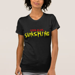Schauen Sie, Sonnenschein lebendig T-Shirt