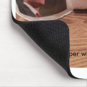 Schauen Sie Toilettenpapier mit ____alread… Mousepad (Ecke)