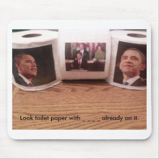 Schauen Sie Toilettenpapier mit ____alread… Mousepad