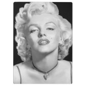 Schauen Sie von der Liebe Klemmbrett (Rückseite)