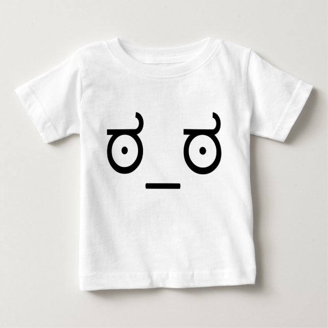 Schauen Sie von der Missbilligung Meme Baby T-shirt (Vorderseite)