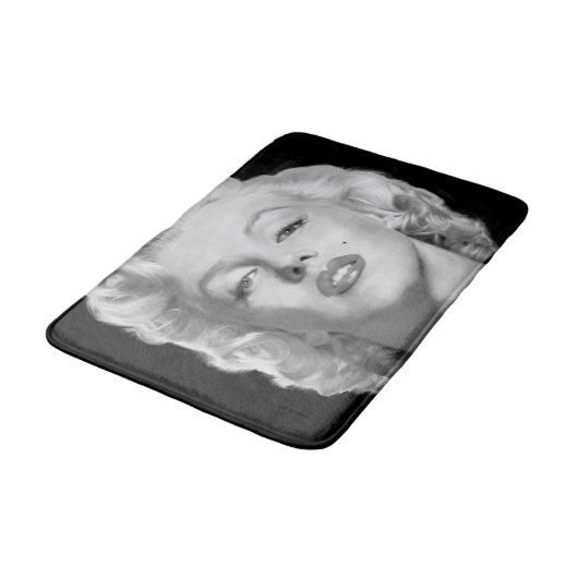 Schauen Sie von Liebe 2 Badematte (Schrägansicht)