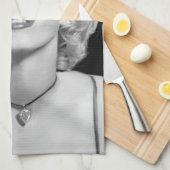 Schauen Sie von Liebe 2 Küchentuch (Viertel Falte)