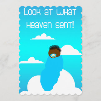 Schauen Sie, was der Himmel gesessen hat!Einladung Einladung