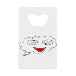 Schauen Sie, was ich denke - ich rolle die Augen Geldbeutel Flaschenöffner